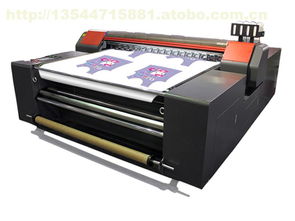 棉帆布直喷数码印花机 双EPSON喷头高速打印,东莞数码印花机 大图